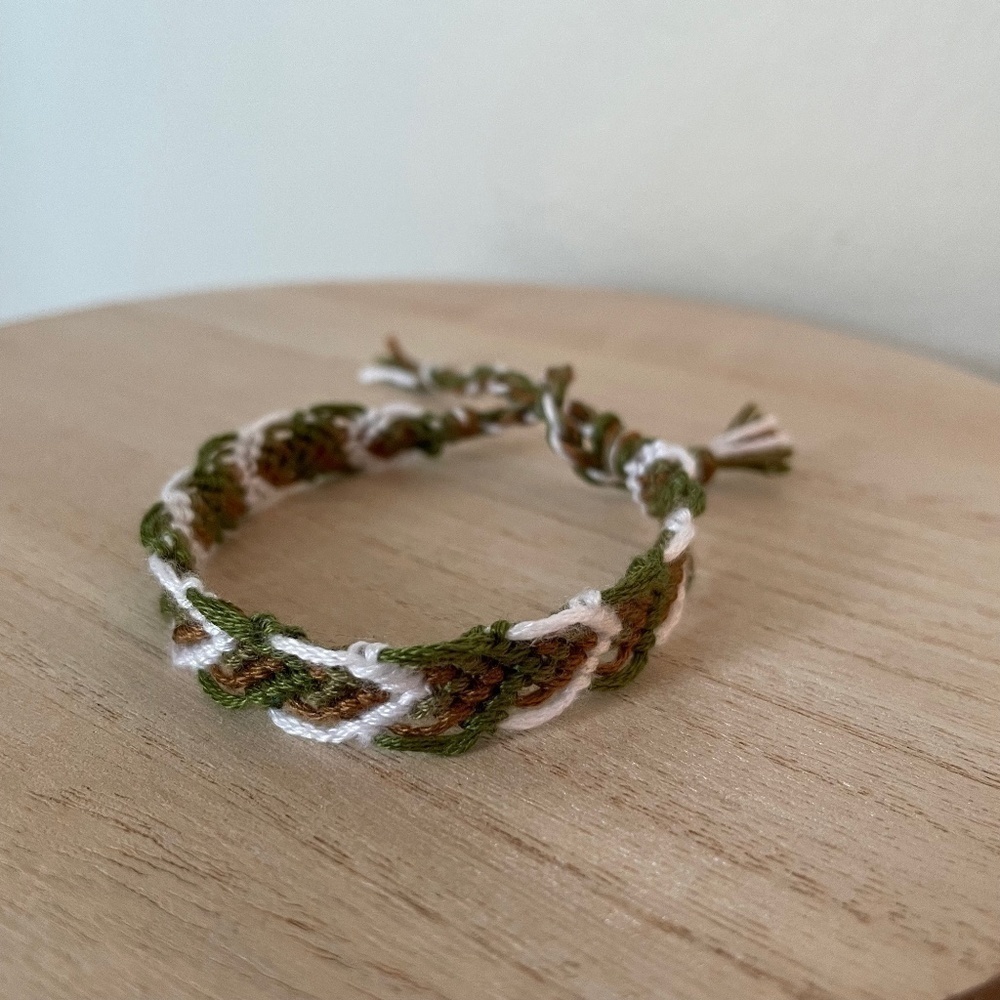 Pure Forest Woven Bracelet